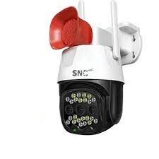 snc دوربین سیم کارتی چرخشی آژیر دار 3 مگاپیکسل برند   3 megapixel rotating SIM card cctv camera snc brand