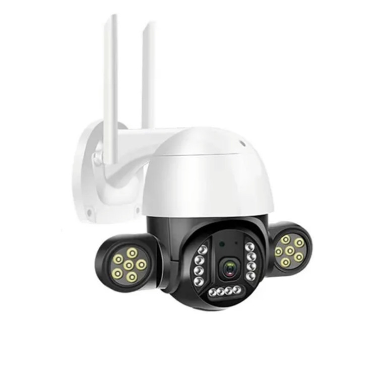 دوربین مداربسته مینی اسپید دام سیمکارتی مدل دو گوش 5 مگاپیکسل CCTV Mini Speed Dome SIM card dual ear model 5 megapixels